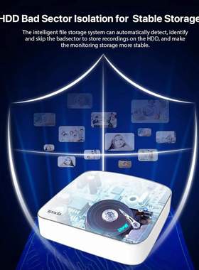 Tenda 16CH 8CH Network Video Recorder Security Camera