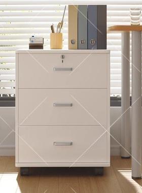 办公可室柜置物柜书GQX柜储物柜一体矮落地柜桌下移位动工文件柜