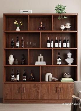 木酒柜家型用客实30862厅置物架展示柜商用简小玄关柜靠墙隔断柜