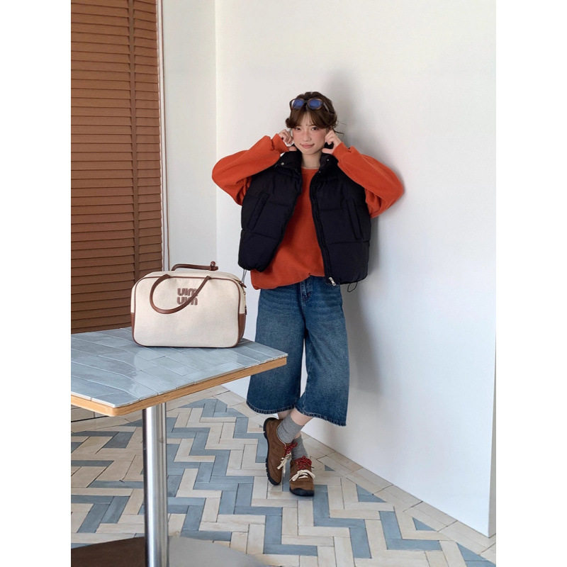 马甲女外穿背心2025新款秋冬韩版宽松百搭设计感小众网红马夹外套