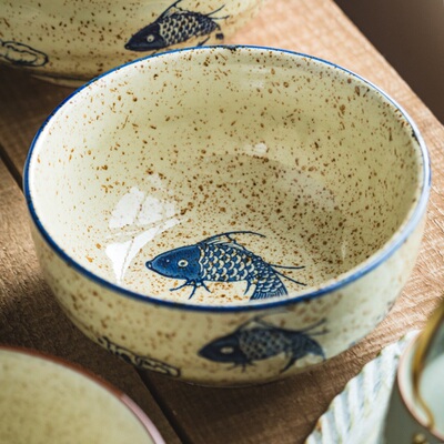 吃面碗吃饭碗汤碗大号高颜值餐具特别好看的饭碗泡面专用碗水果碗