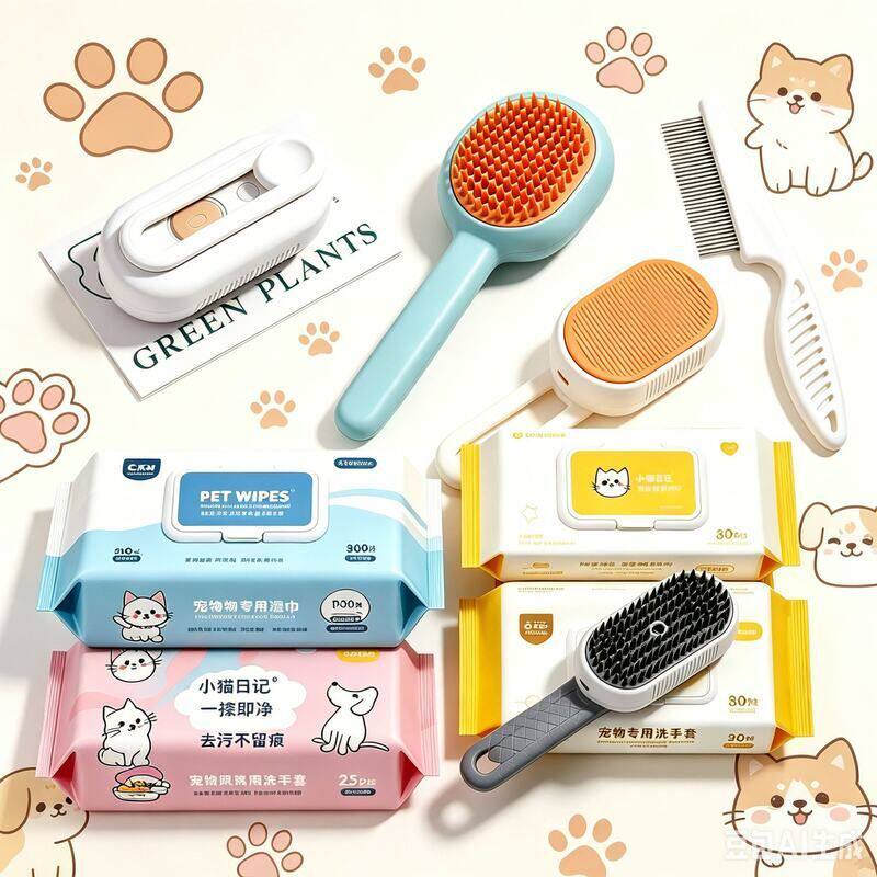 狗清洁美容沐浴用品猫手套清洁