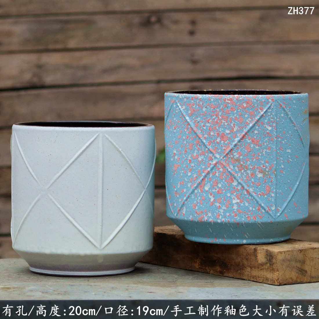 宜兴粗陶大口盆多肉拼盘盆绿萝大肚花盆法师专用盆绣球兰花绿植盆