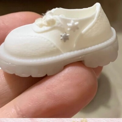 路翩然 bjd 拉布布吊卡 labubu鞋子 小皮鞋 手工黏土娃鞋