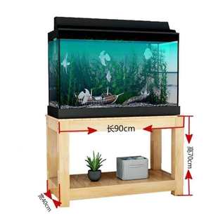 极速水草缸家用鱼缸底柜桌子高t7070厘米多层120cm简易宽30 40实