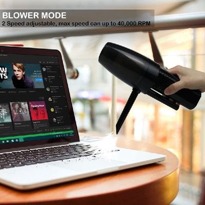 极速Electric Air Duster & Vacuzum 2-In-1, Multi-Use Cordless