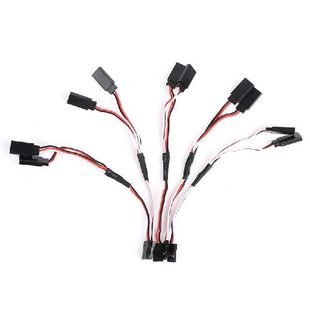 极速5Pcs 15cm Y lStyle Servo RC Extension Lead Wire Cord Cab