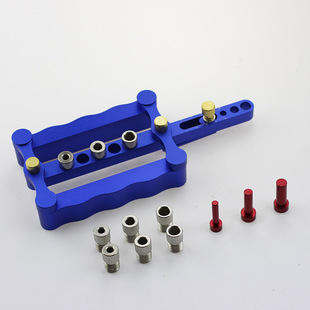 木工打孔定位器圆木榫开孔器三G合一金属钻孔垂直定位器