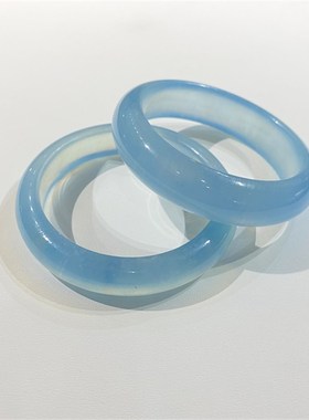 极速巴西进口天然海蓝宝手镯 z水晶镯子女款水晶海蓝宝颜色好饰品