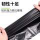 发塑料 小大号批 极速超市塑胶袋黑色垃圾袋家用加厚手提式 背M心式