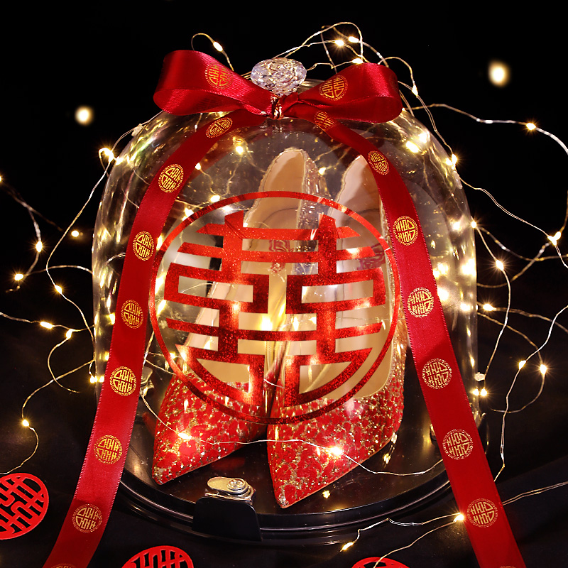 极速接亲游戏道具结婚藏婚v鞋盒子创意婚礼文明堵门整人搞新郎套