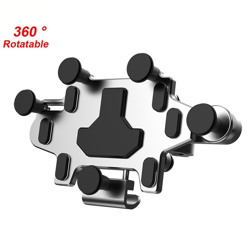 极速摩托车手机h支架铝合金防震电动车山地自行车快拆导航支架骑