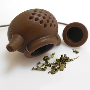 6茶叶过滤器具红茶杯彩色硅胶滤茶 现货茶漏硅胶泡茶器小茶壶4