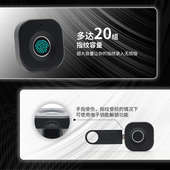 指纹抽屉锁家用单双开柜子柜门锁鞋 柜床头柜衣柜电子锁040家具锁