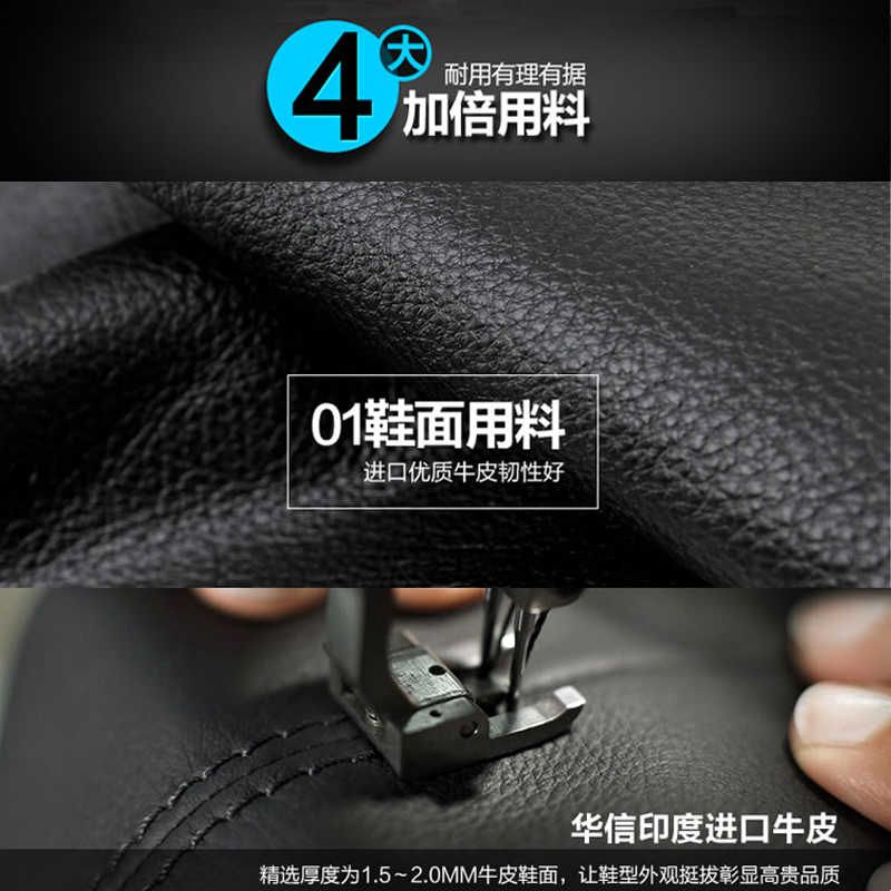 华信吉豹钢包头劳保鞋男女耐磨真皮防砸防刺穿防滑工地绝缘安全鞋