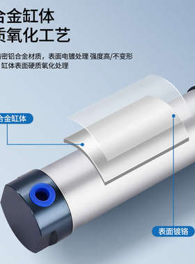 迷你气缸MAL32*10X15X25X30X40X50X60X75X80X100X125X150X200U SU