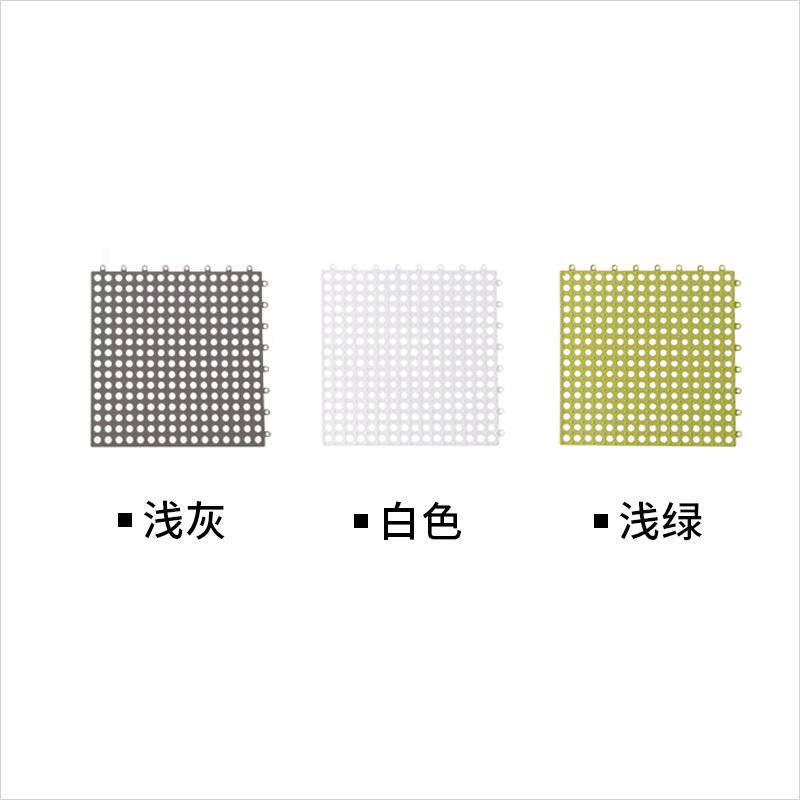 加厚浴室防滑垫洗澡间隔水拼接方形家用卫生间地垫淋浴房卫浴脚垫