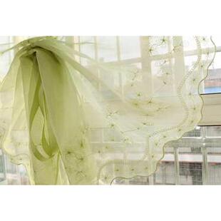 帘头 气球帘飘窗帘免打孔升降扇形帘成品罗马窗帘纱 花海 唯美欧式