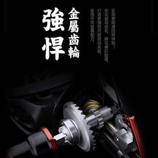 纺车轮大物全金属渔线轮路亚金属专用抛海杆海竿轮筏钓远投钓鱼轮