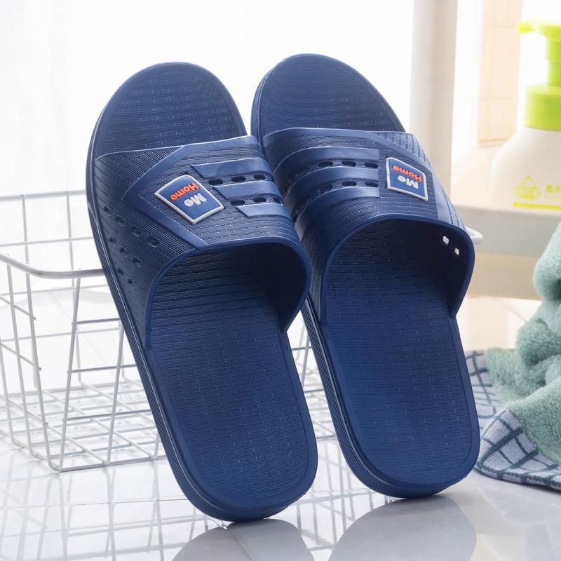 拖鞋男pvc室内居家浴室洗澡防滑软底厚底夏季韩版新款男士凉拖鞋
