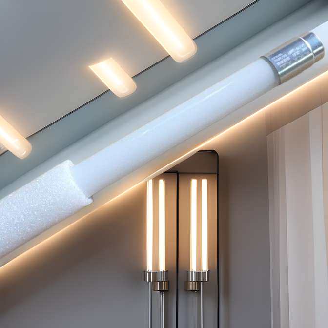 T8LED玻璃灯管0.6米0.9米1.2米双端供电18w 20w 28w 36w 32w 40w