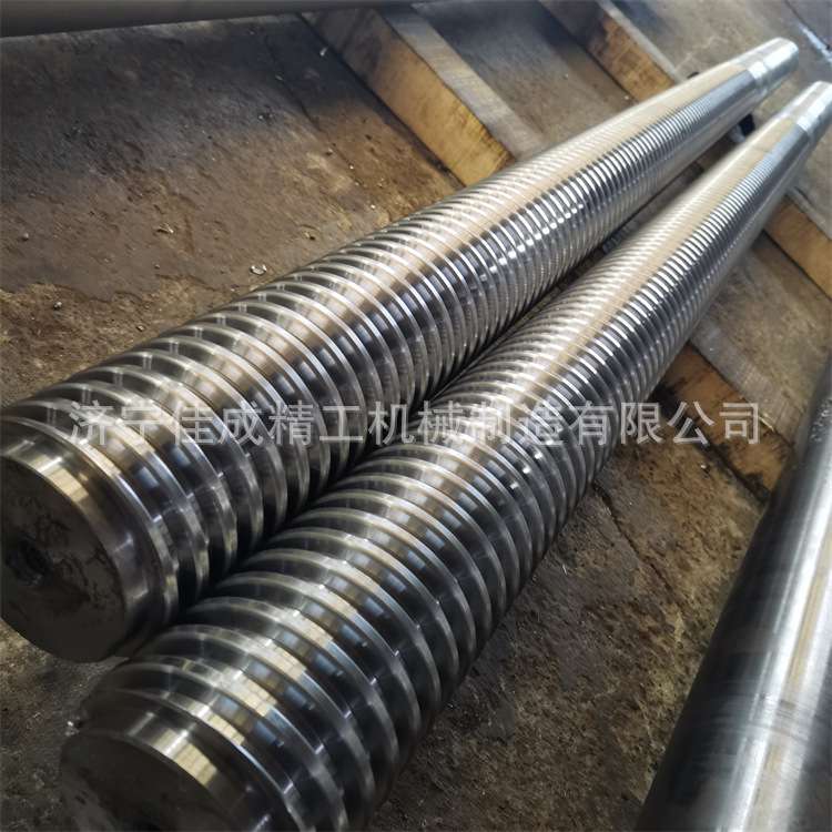 厂家加工梯形丝杆机床传动大导程精密车床铣床丝杠配件Tr50T60T70