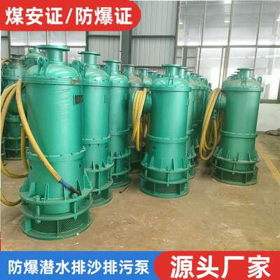 矿用隔爆型潜水排沙电泵 BQS150-425/6-315KW 660v1140防爆潜污泵