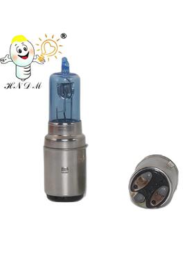 摩托车灯泡超白光12V35/35W BA20D 双爪前大灯/卤素灯/电动车灯泡