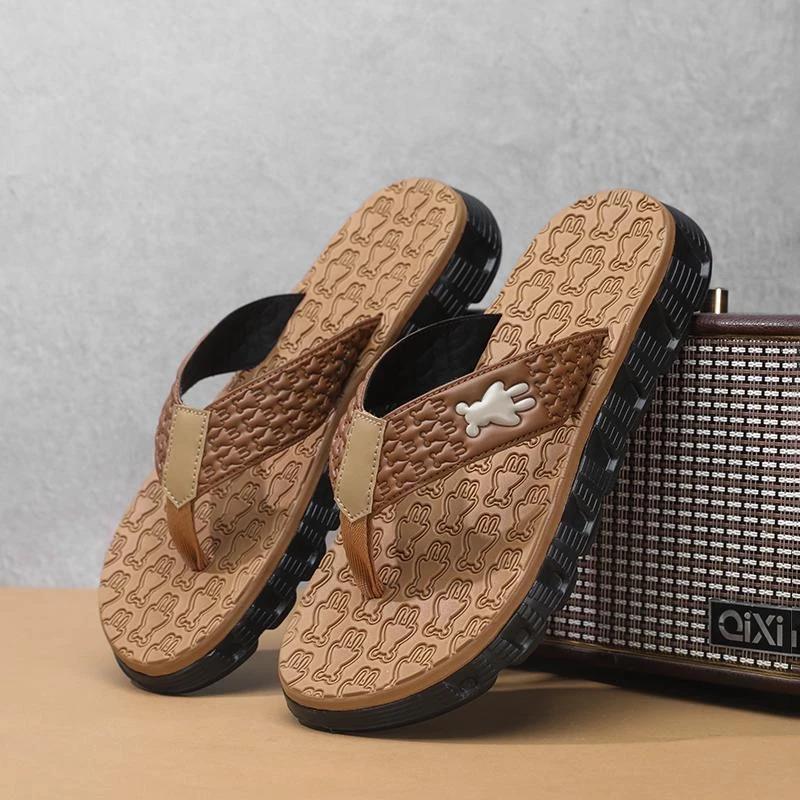 云川绅选3人字拖夏季新款防滑夹脚凉拖鞋男士沙滩鞋男运动户外