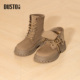 大东官方复古马丁靴女款 翻盖靴子厚底大黄靴 两穿爆款 2005新款 冬季