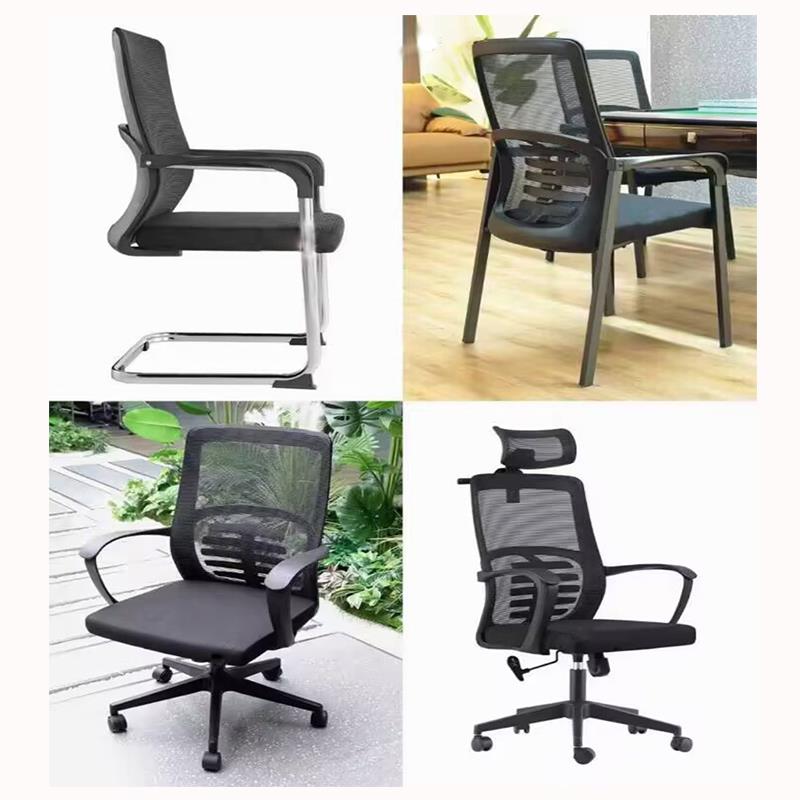 办公室会议椅久坐舒适现代简约靠背转椅人体工学电脑椅网布职员椅