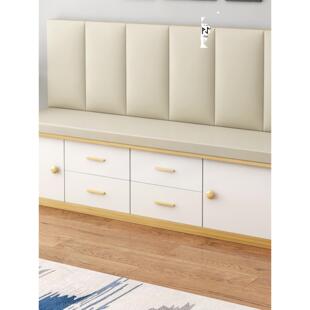 卡座餐桌家用实木沙发凳商场储物柜软包卡座小户型沙发收纳阳台柜