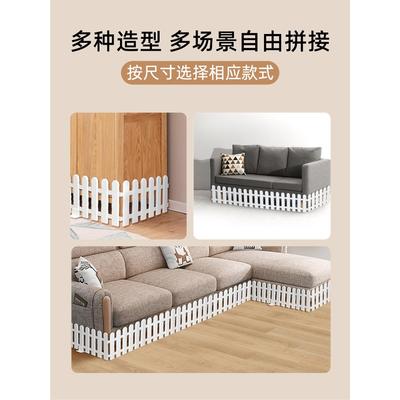 防猫咪钻沙发底挡板狗狗栅栏门挡板宠物防小猫小狗床底隔离围栏