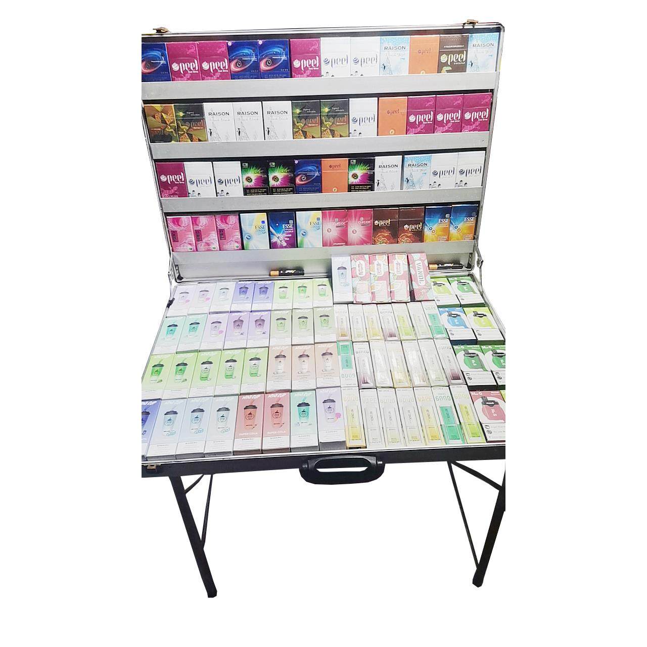 铝合金香烟箱摆摊箱地摊箱夜市摆摊箱烟箱700*500*80或600*400*80