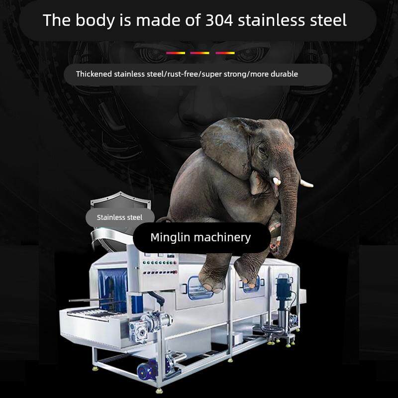 周转筐清洗机大型高压喷淋洗筐机物流塑料筐鸡蛋托盘清洗设备