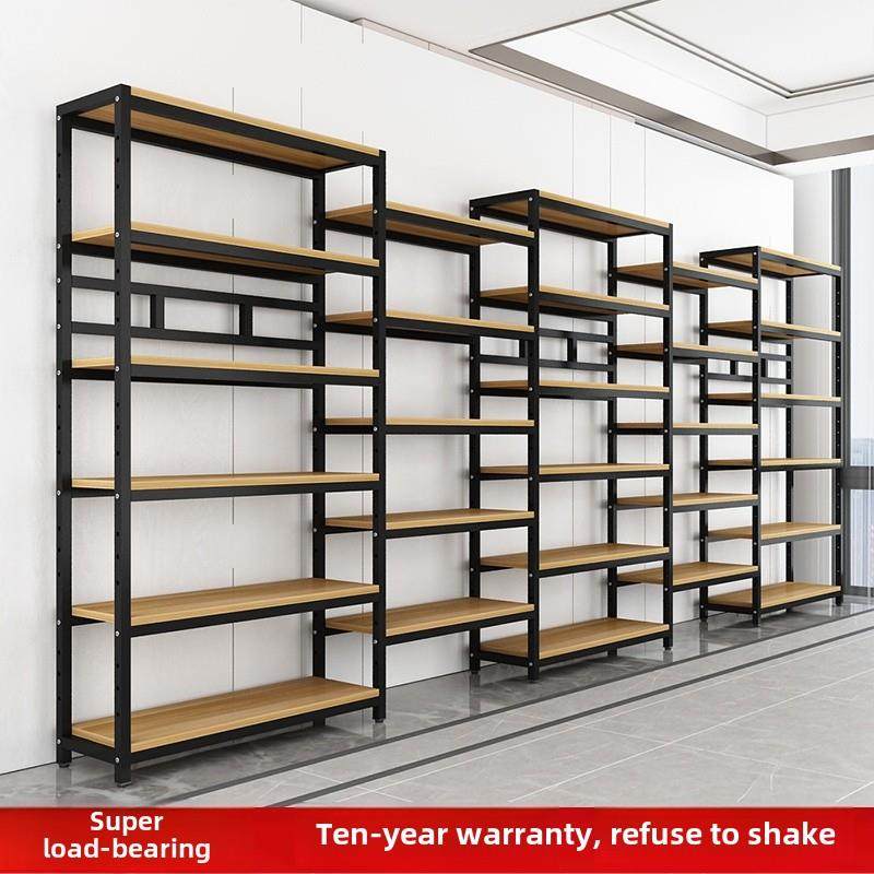 产品展示架超市便利店货架展示架鞋店袋样品组合多层可调存储架