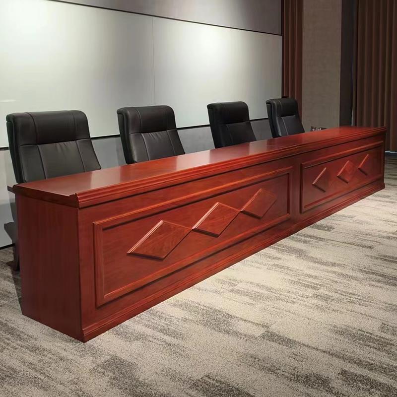 主席台演讲台会议室领导发言台审判桌培训台条形会议桌椅组合长桌