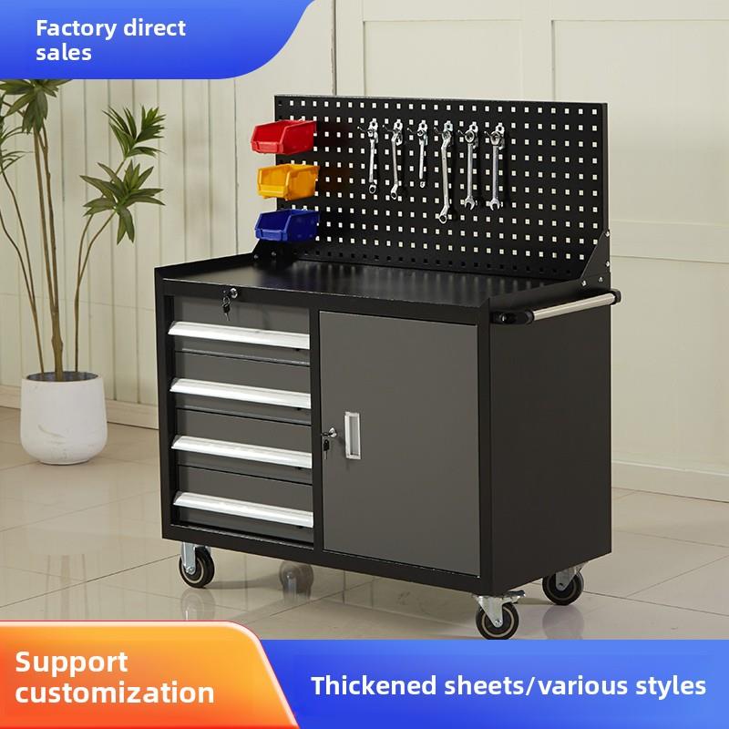 重型工具车手推车五金工具柜汽车修理多功能储物柜车间移动配件锡