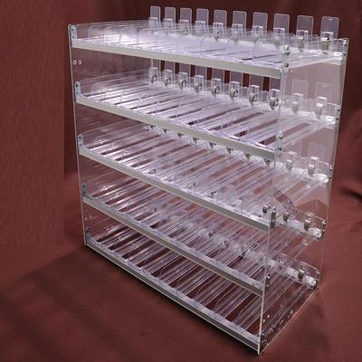 便利店直烟架压克力货架展示柜带推烟器展示架超市烟柜香烟背柜