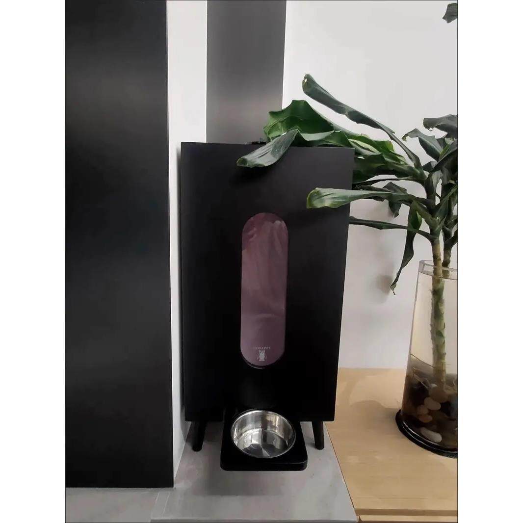 猫粮桶密封防潮储粮投食器猫粮狗粮覆古风家具高端大气档次高