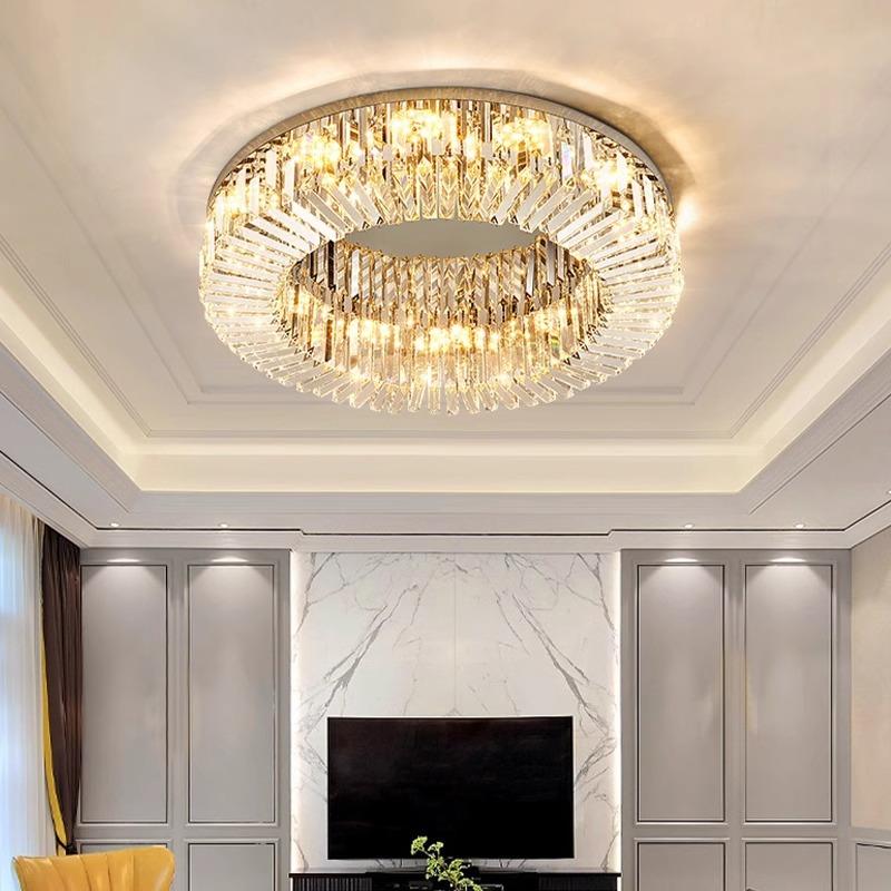 客吸厅全光19268谱水灯北欧轻奢护晶眼卧室全屋组合灯具高档房灯