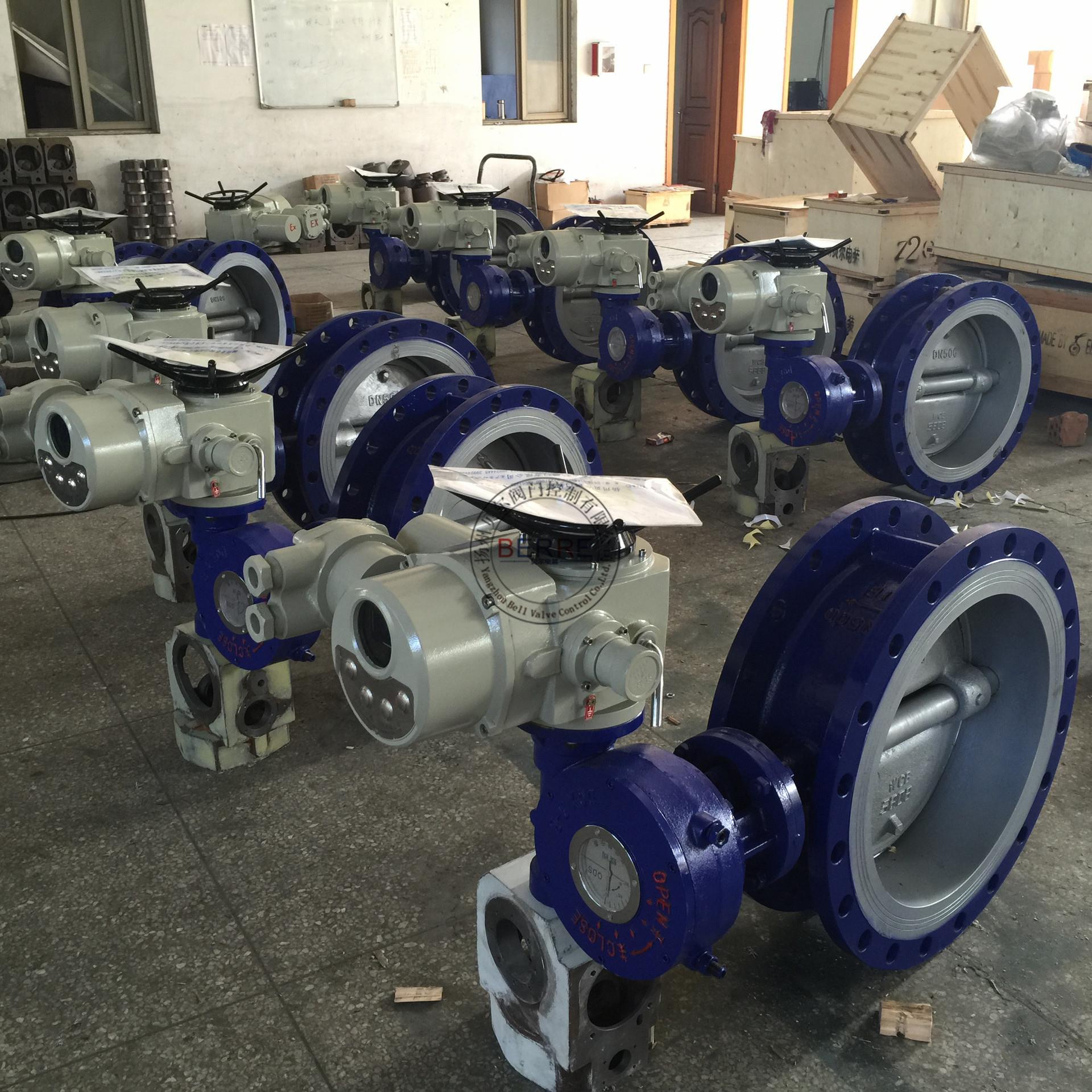 D600防爆硬密门封775电动阀 节高炉煤气电控调N蝶阀