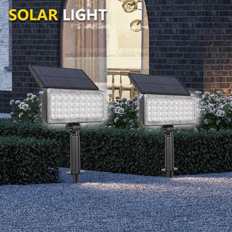定制太阳能草灯36LED亮射灯可折叠一体光灯地坪插TS-G0208投壁挂,家装灯饰光源,草坪灯,淘宝优惠券,粉丝福利购,淘宝优惠卷