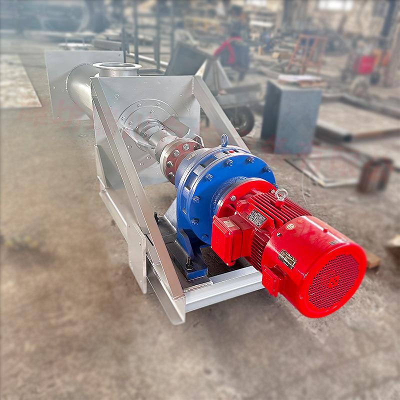 混凝土灰输LIE粉煤输送机 蛟龙U型螺旋送机 螺送旋给料机料机