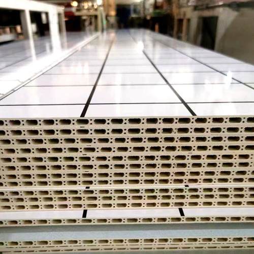 碳晶板 竹木纤维集成墙板自装扣板 电视背景护墙板快装木饰面板