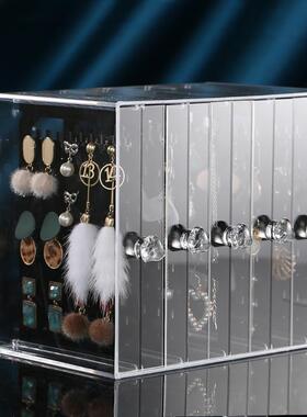Jewelry storage box Necklace earrings earrings earrings earr