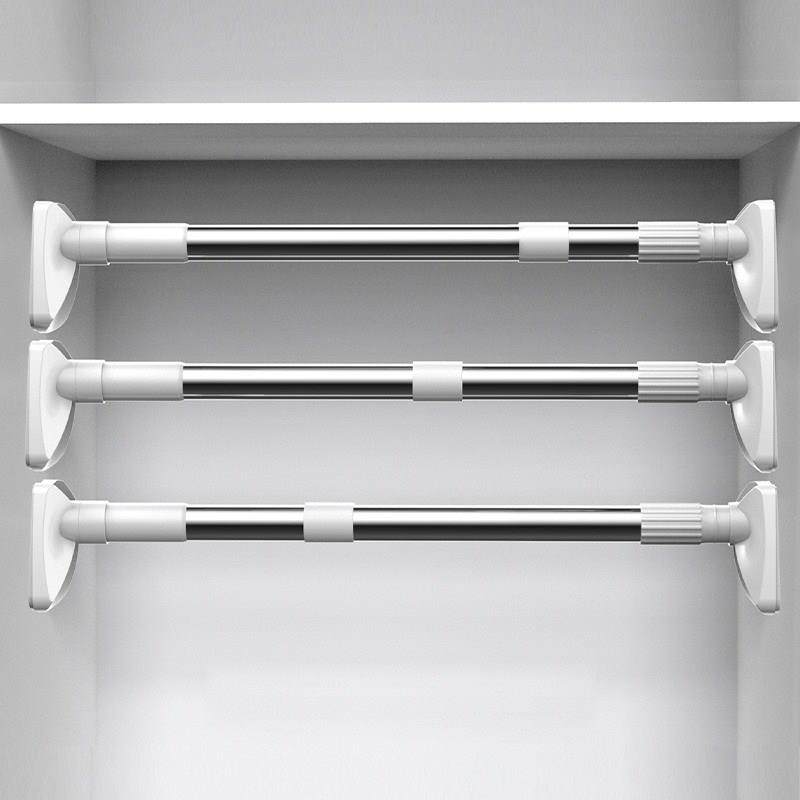 衣杆Closet hanging rod without punching clothes hanging rod