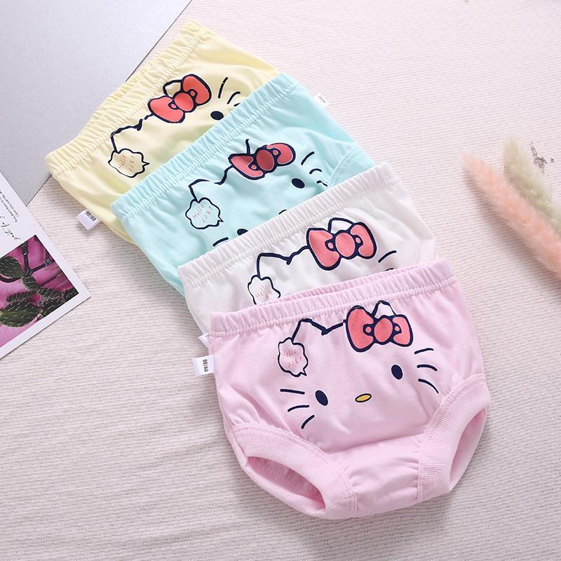 Girls' 5 pack of pure cotton underwear for middle aged新款式