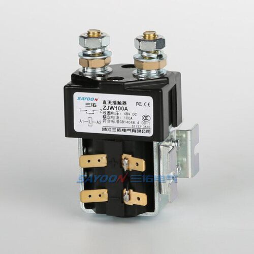 三佑工厂店 ZJW50A 100A 200A 300A 400A直流接触器 12V 24V 48V