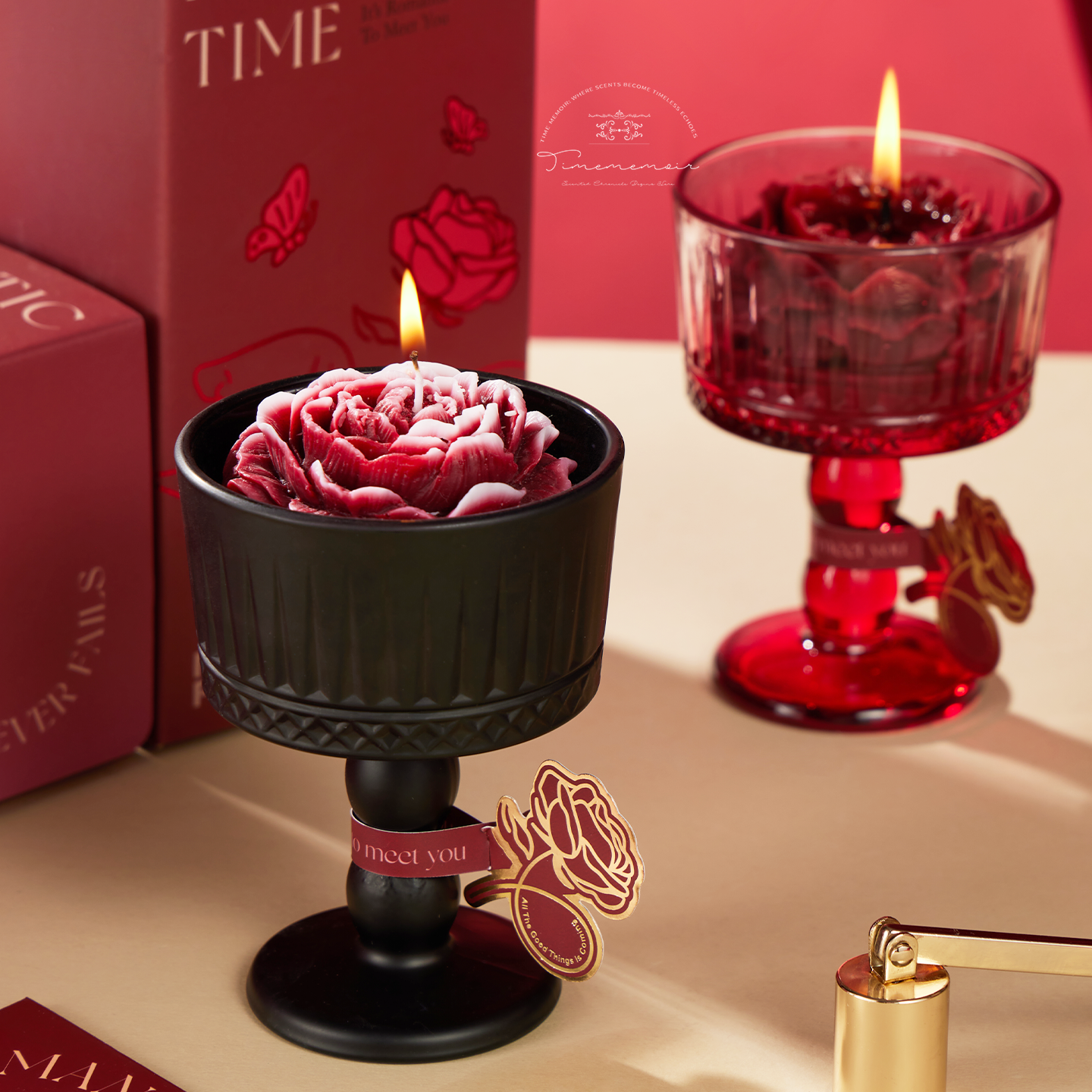 小众高级感香薰蜡烛礼盒送礼